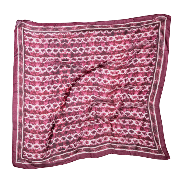 BATİK PLUM MODAL PAREO / EŞARP - 140 X 140 CM