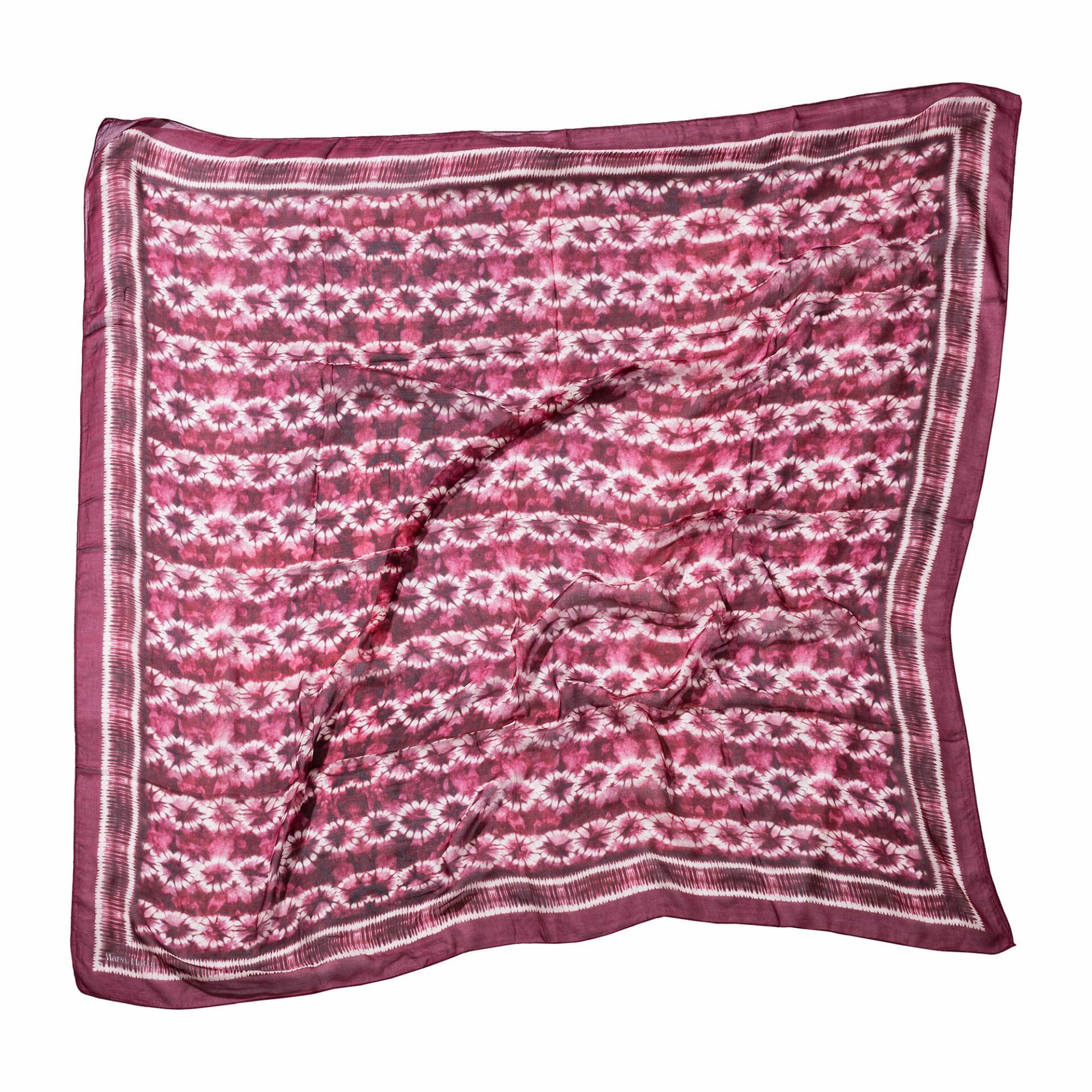 BATİK PLUM MODAL PAREO / EŞARP - 140 X 140 CM