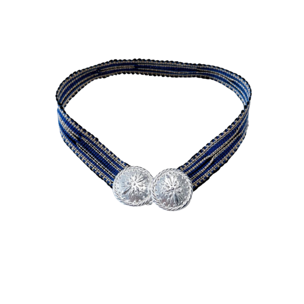 ANATOLIA BLOOM GÜMÜŞ KOLYE BİLEKLİK LACİVERT