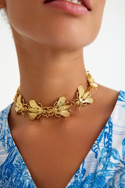 BEE ROYALTY CHOKER