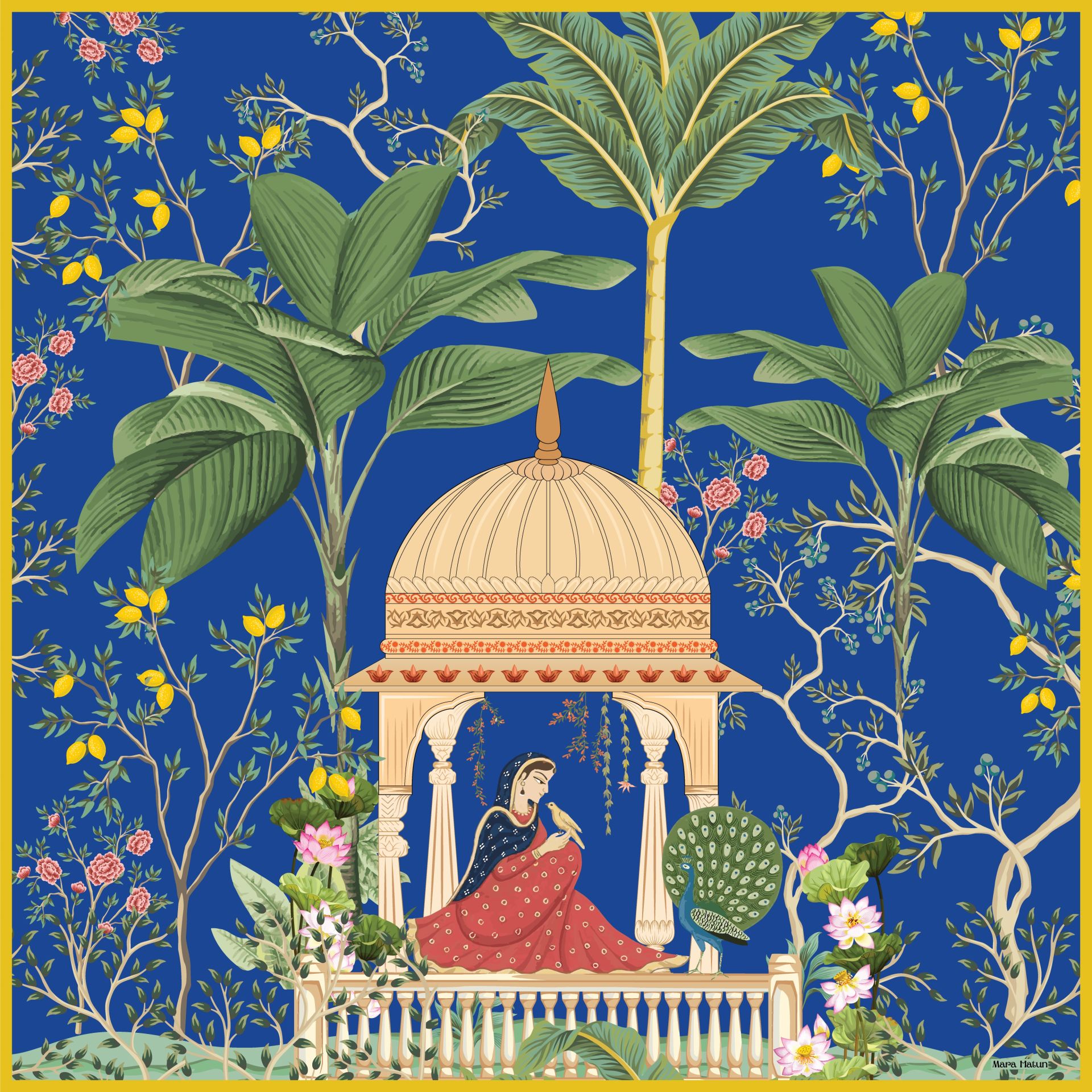 JASMINE NIGHT İPEK EŞARP / ŞAL