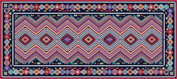 BOHEMIAN GABARDİN FULAR - 90 x 200 cm