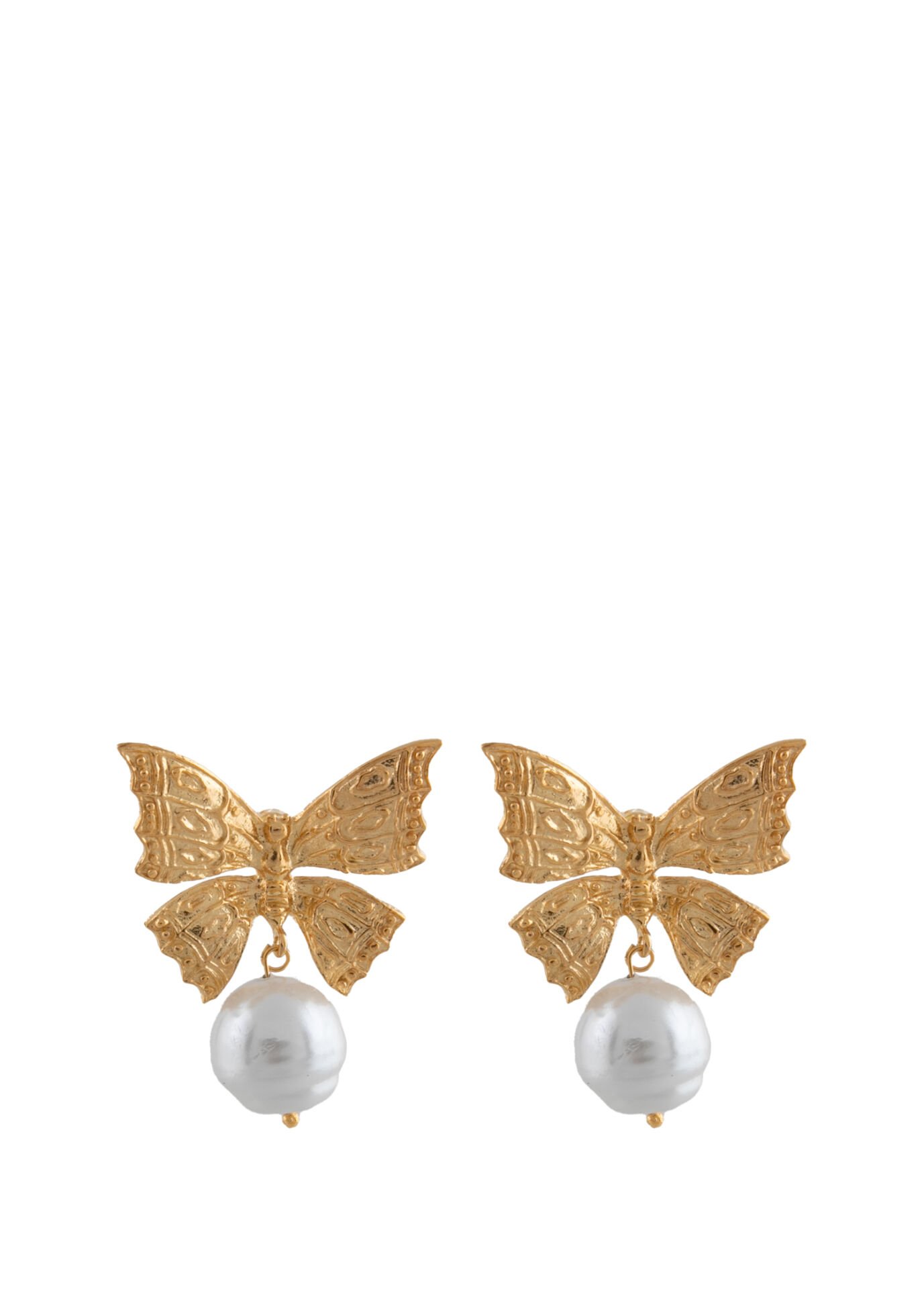 Baroque Butterfly Küpe