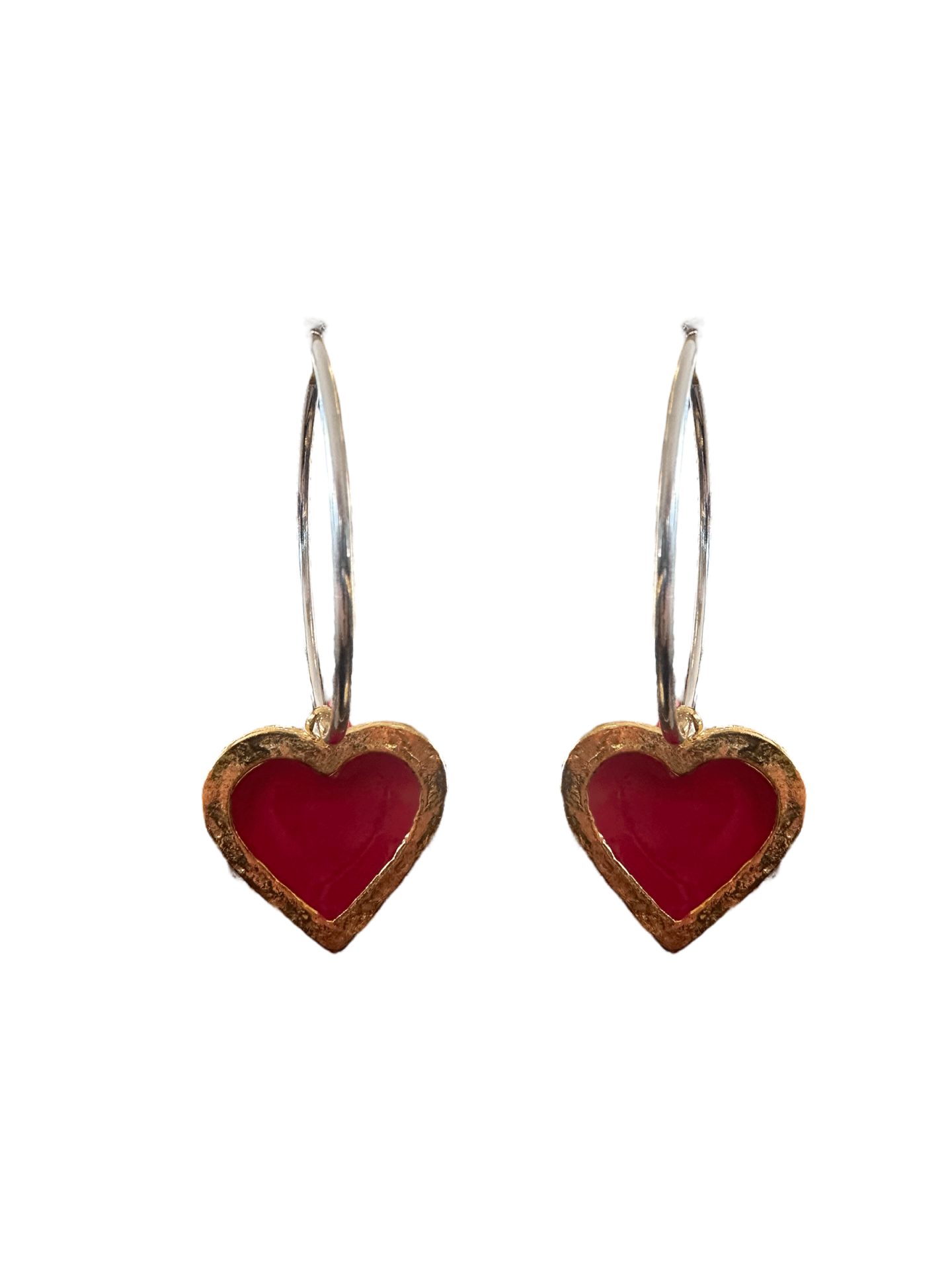 BIG LOVE GÜMÜŞ HALKA KÜPE