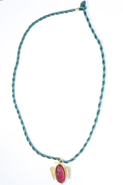 EAGLE EYE RUBY QUARTZ KOLYE
