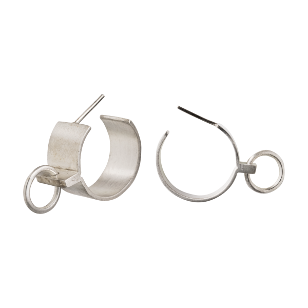 ETERNITY LOOP GÜMÜŞ KÜPE
