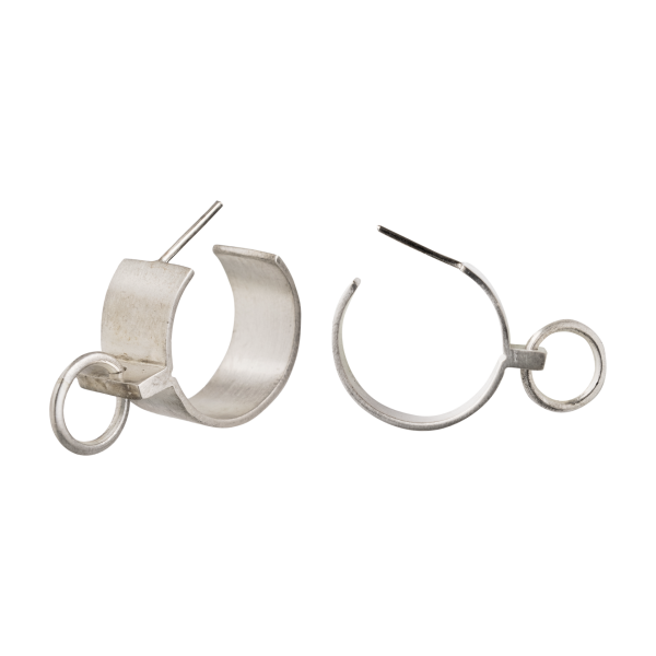 ETERNITY LOOP GÜMÜŞ KÜPE