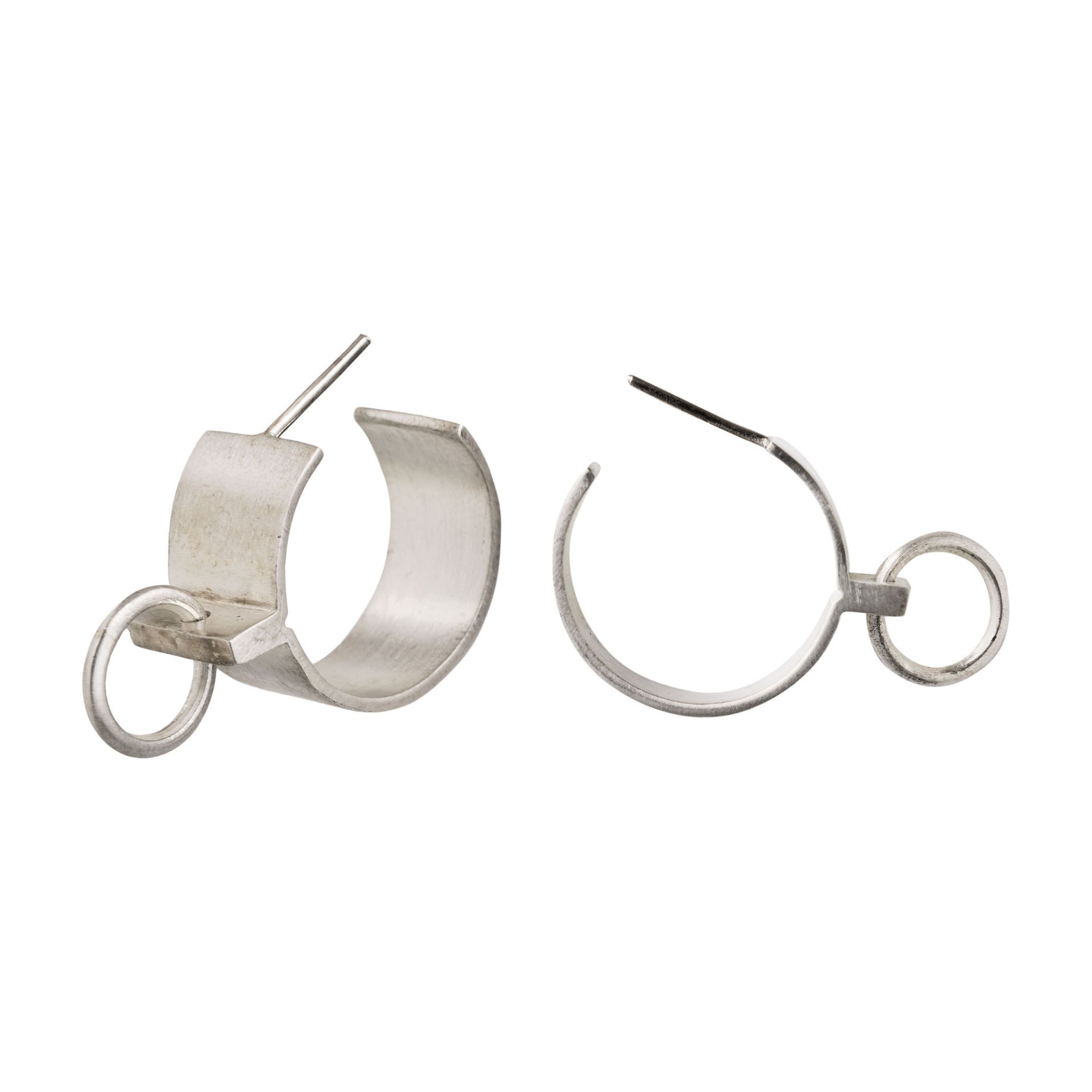 ETERNITY LOOP GÜMÜŞ KÜPE