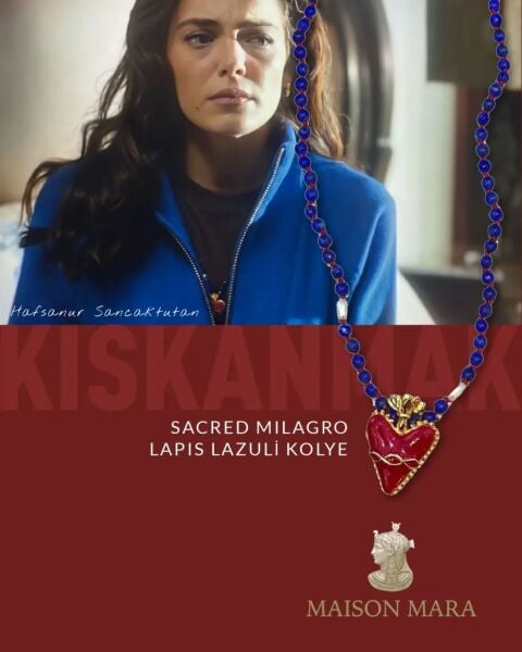 SACRED MİLAGRO LAPİS LAZULİ KOLYE