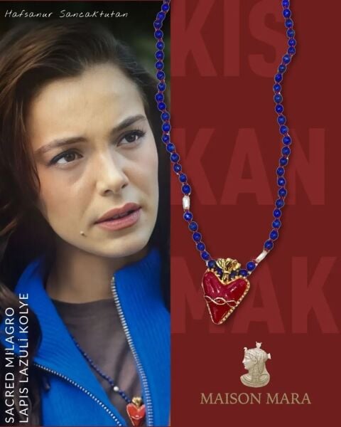 SACRED MİLAGRO LAPİS LAZULİ KOLYE