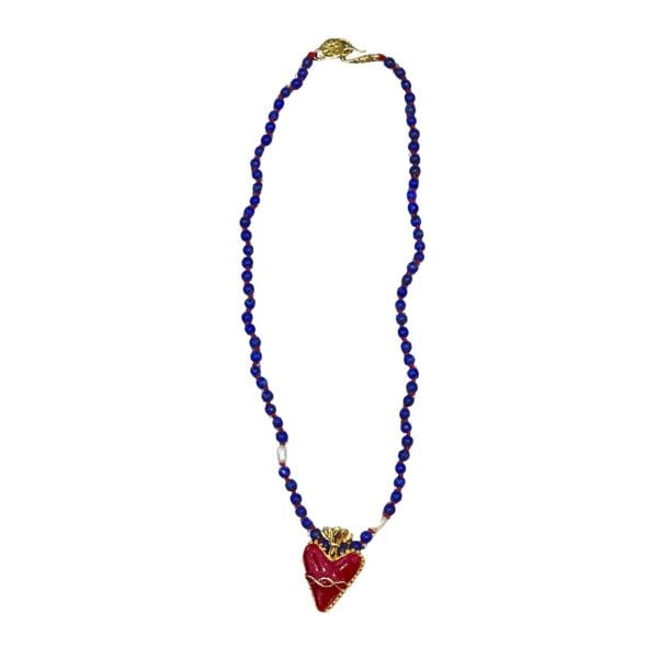 SACRED MİLAGRO LAPİS LAZULİ KOLYE