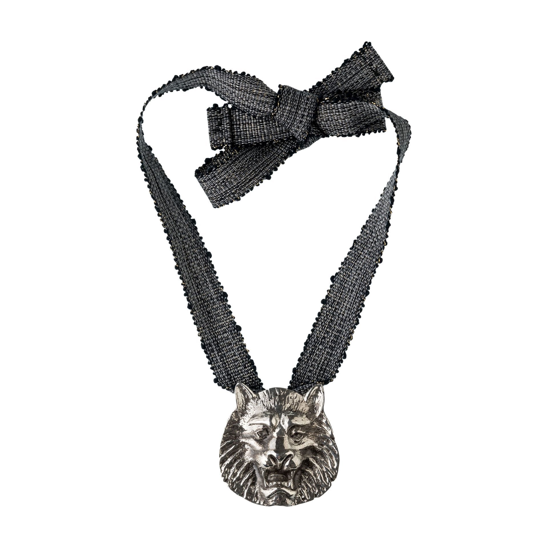 THE LEO RIBBON GÜMÜŞ KOLYE