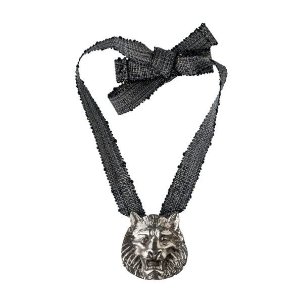 THE LEO RIBBON GÜMÜŞ KOLYE