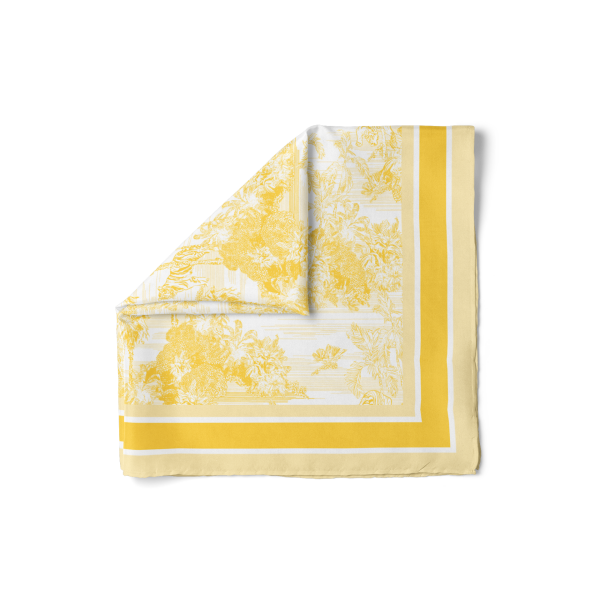 TOILE DE JOUY APOLLO İPEK FULAR - 55 x 55 CM