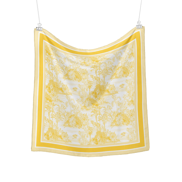 TOILE DE JOUY APOLLO İPEK FULAR - 55 x 55 CM