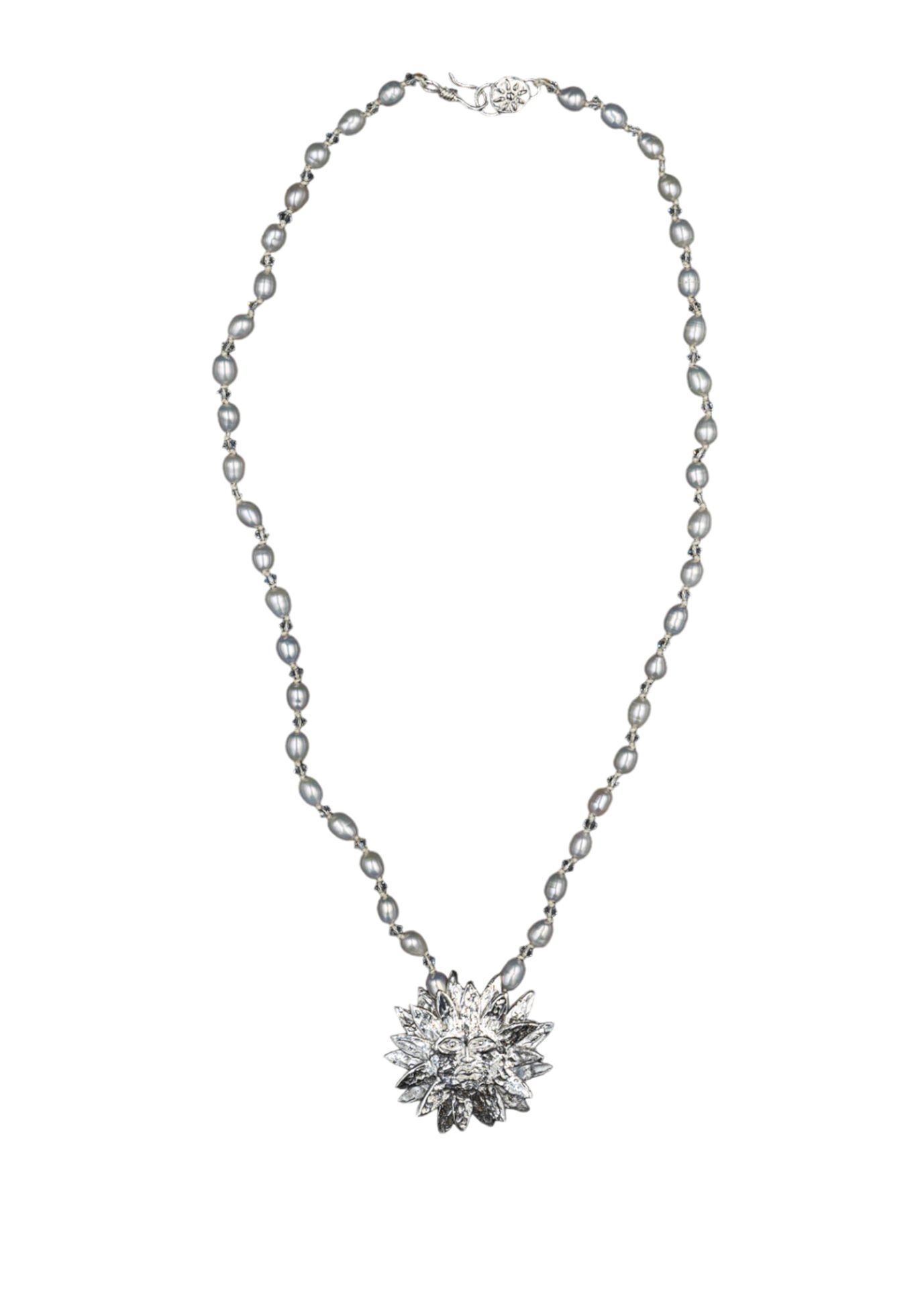 APOLLO PEARL GÜMÜŞ KOLYE