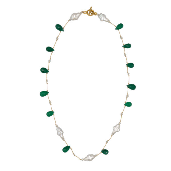 JADE TRIPLE PEARL KOLYE