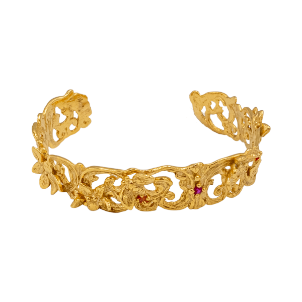 FLORAL REGINA BİLEZİK, RENKLİ KRİSTAL TAŞLAR