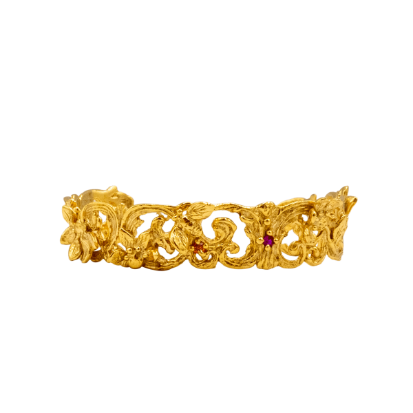 FLORAL REGINA BİLEZİK, RENKLİ KRİSTAL TAŞLAR