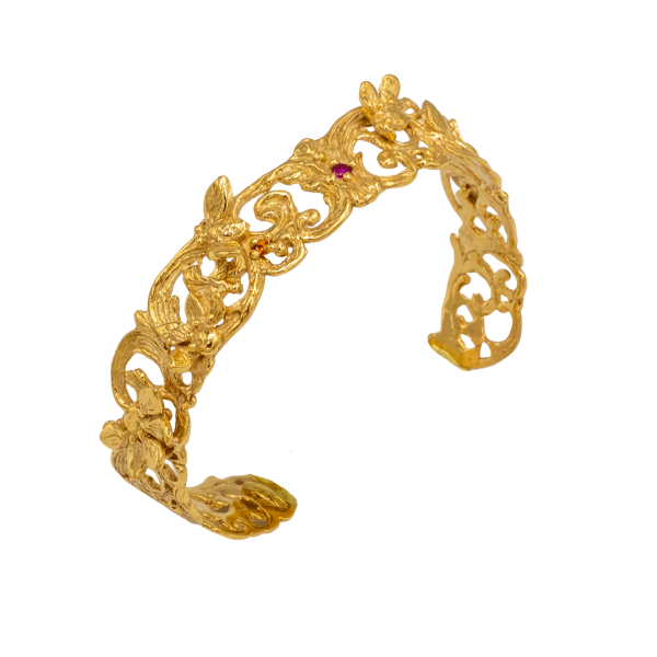 FLORAL REGINA BİLEZİK, RENKLİ KRİSTAL TAŞLAR