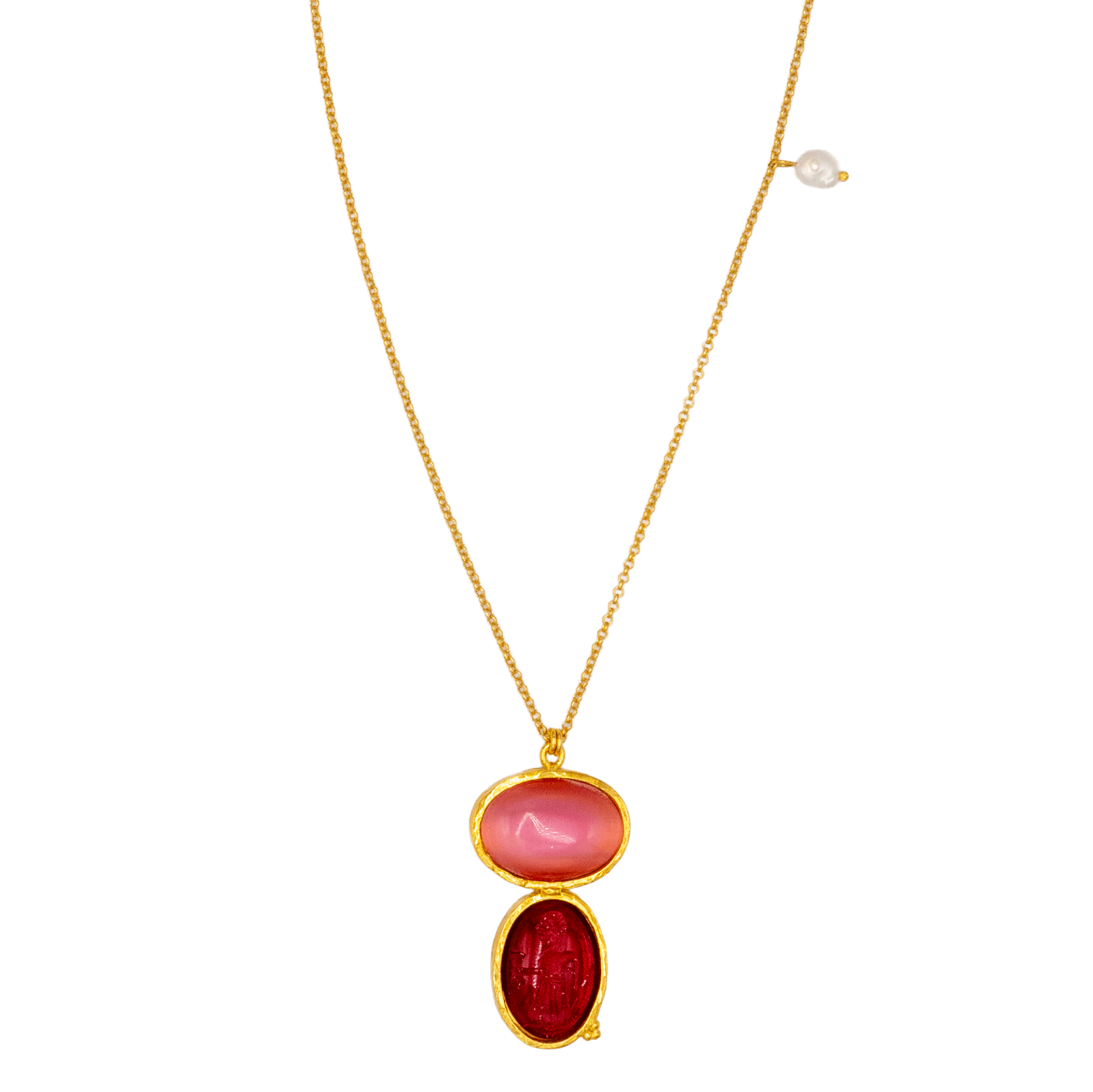 ANTIQUE RUBY KOLYE