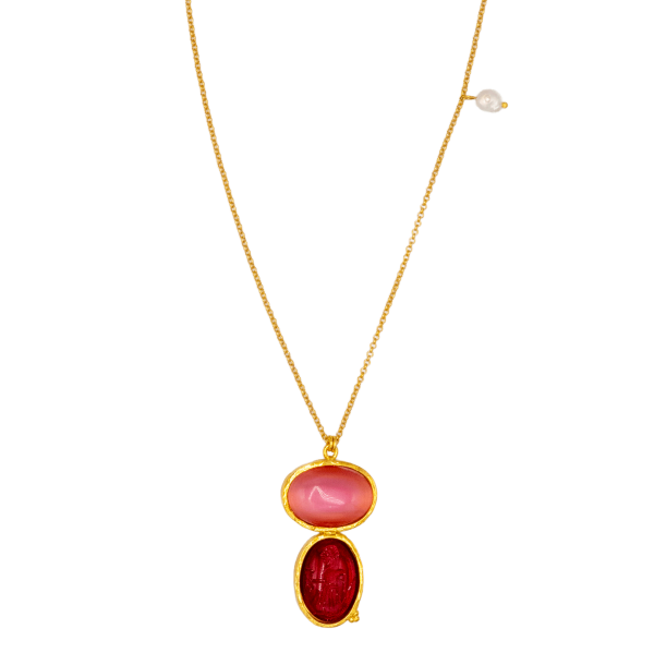 ANTIQUE RUBY KOLYE