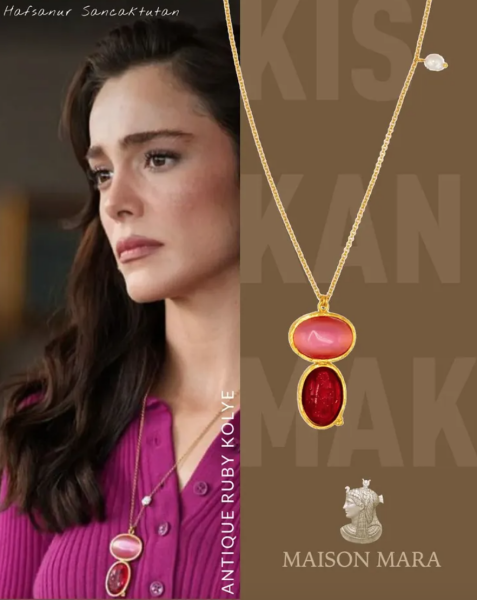 ANTIQUE RUBY KOLYE