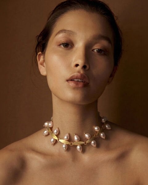 GRACE DOUBLE PEARL KOLYE