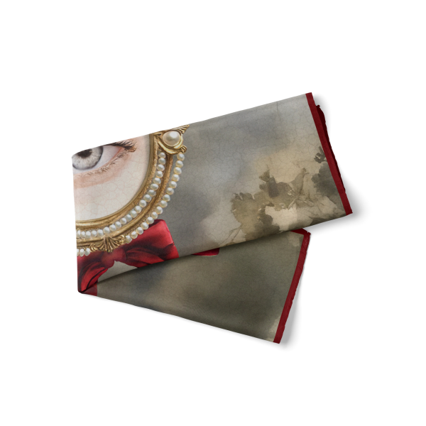 LES MUSES İPEK EŞARP - 140 x 140 cm