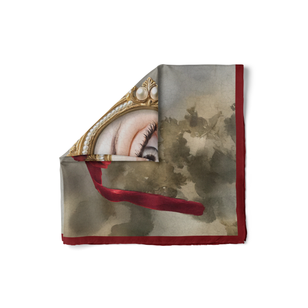 LES MUSES İPEK EŞARP - 140 x 140 cm