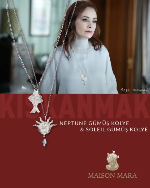 SOLEIL GÜMÜŞ KOLYE