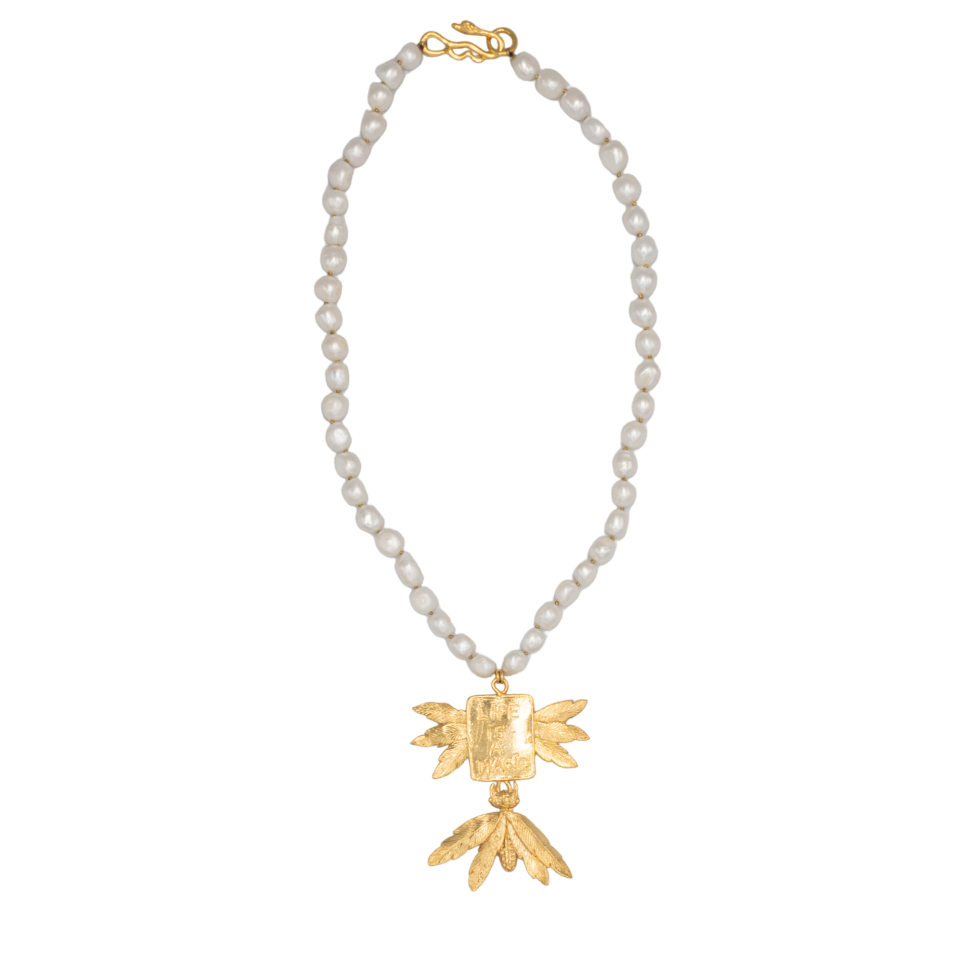 Life is a Magic Pearl Kolye