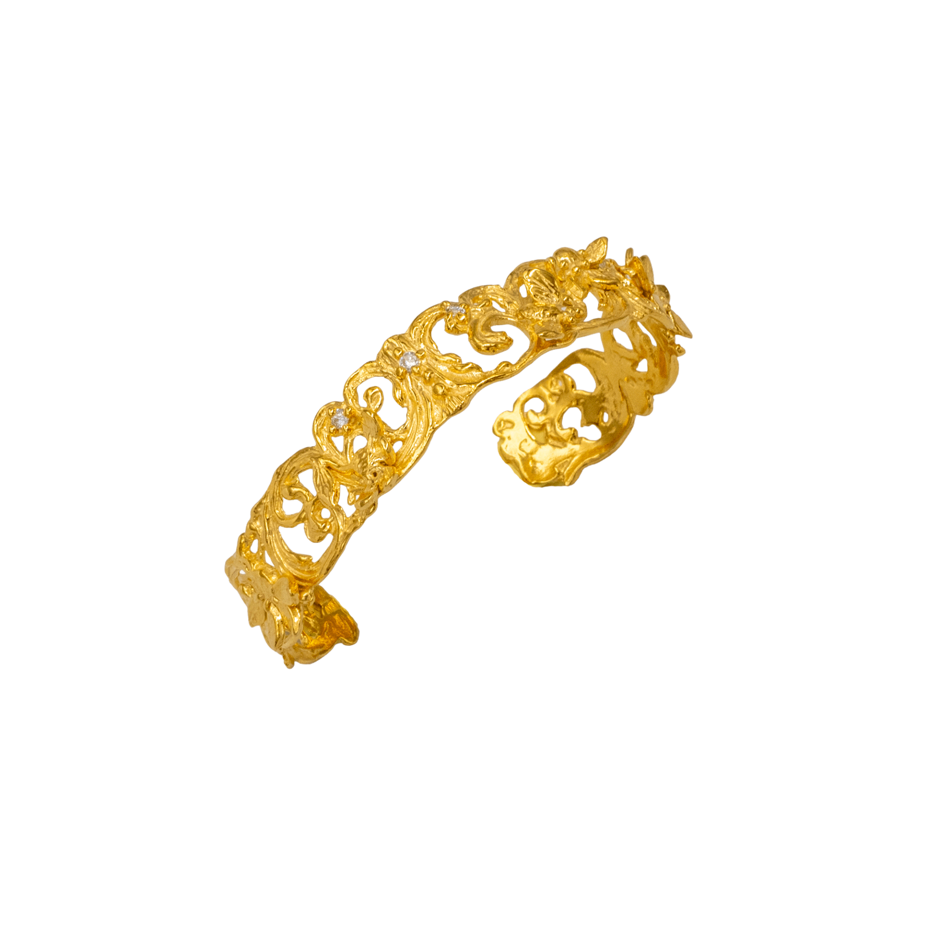 Floral Regina Sparkle Bilezik