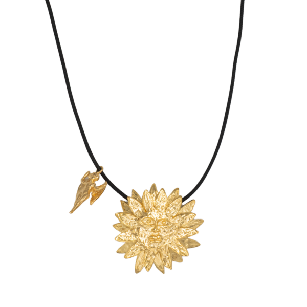 Apollo İpli Kolye, Siyah