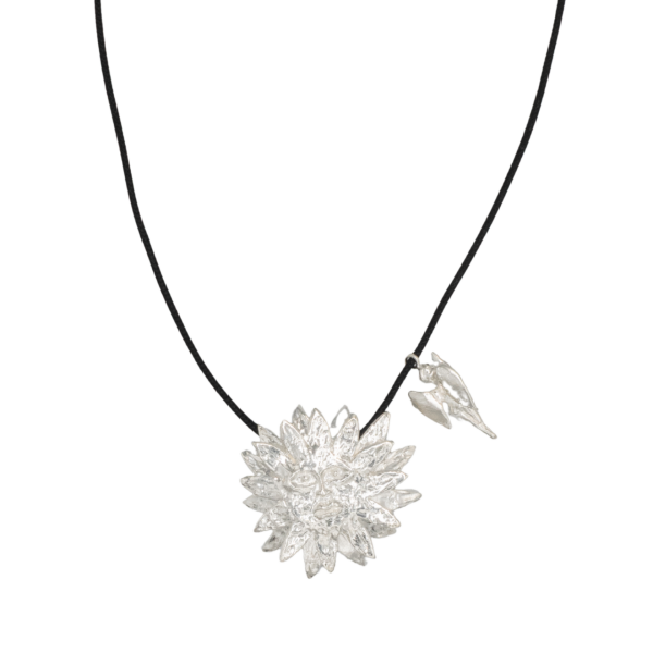 Apollo Gümüş Kolye, Siyah İpli