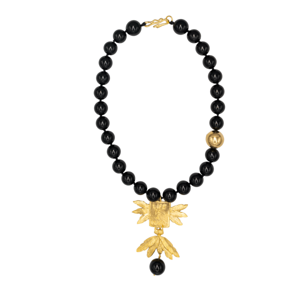 LIFE IS A MAGIC NOIR KOLYE