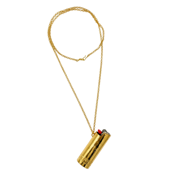 Love is Fire Lighter Holder Kolye