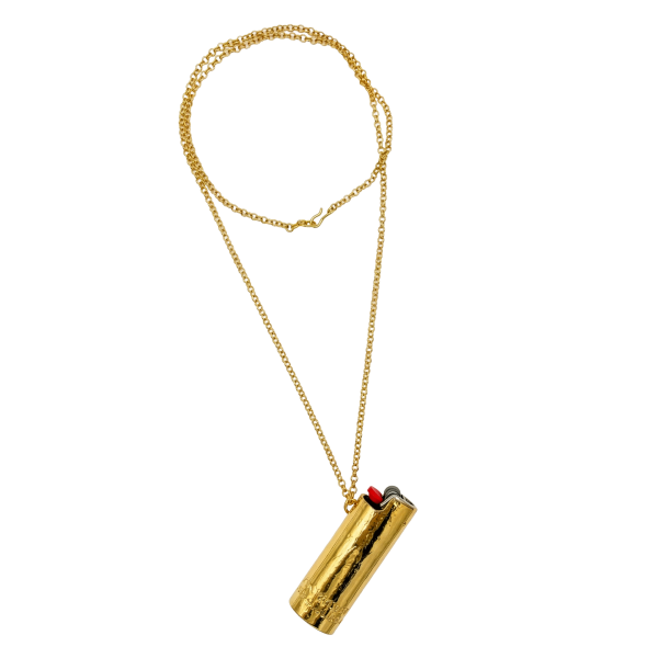 Love is Fire Lighter Holder Kolye