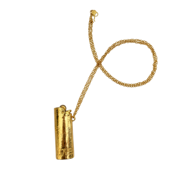 Love is Fire Lighter Holder Kolye