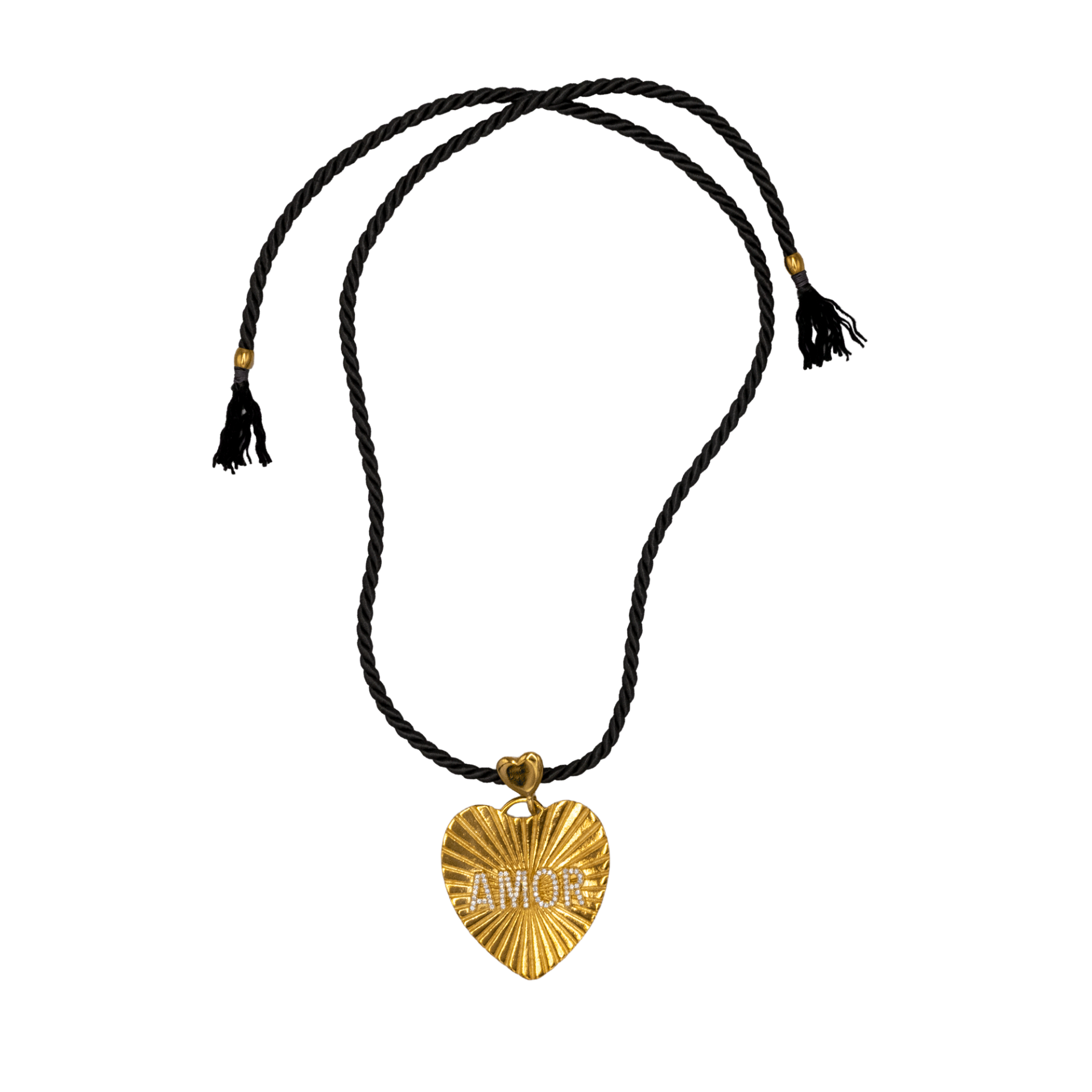AMOR KOLYE, LACİVERT İPLİ