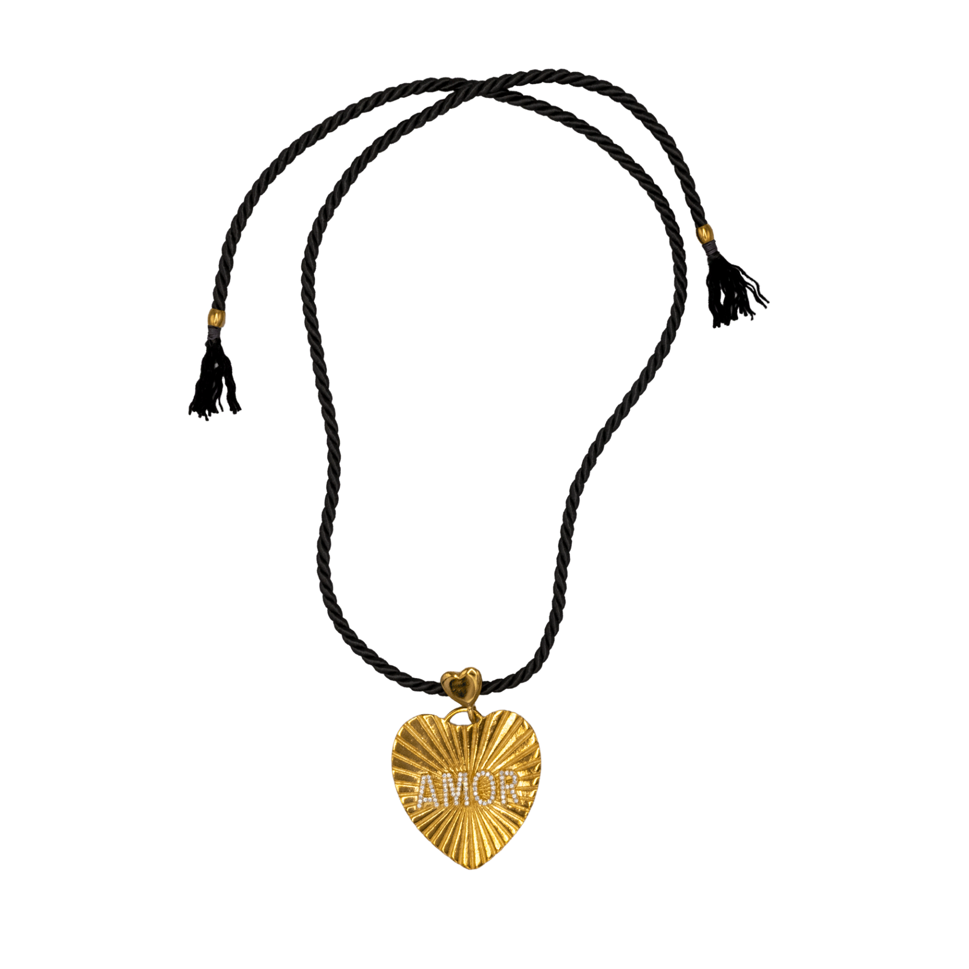AMOR KOLYE, LACİVERT İPLİ