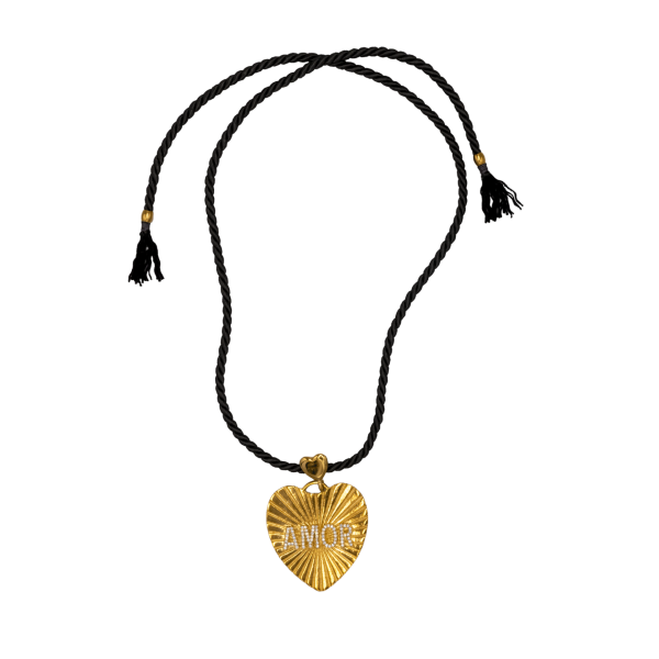 AMOR KOLYE, LACİVERT İPLİ