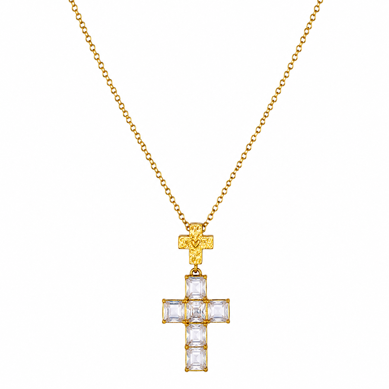 The Cross Swarovski Kolye
