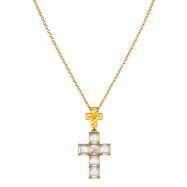 The Cross Swarovski Kolye