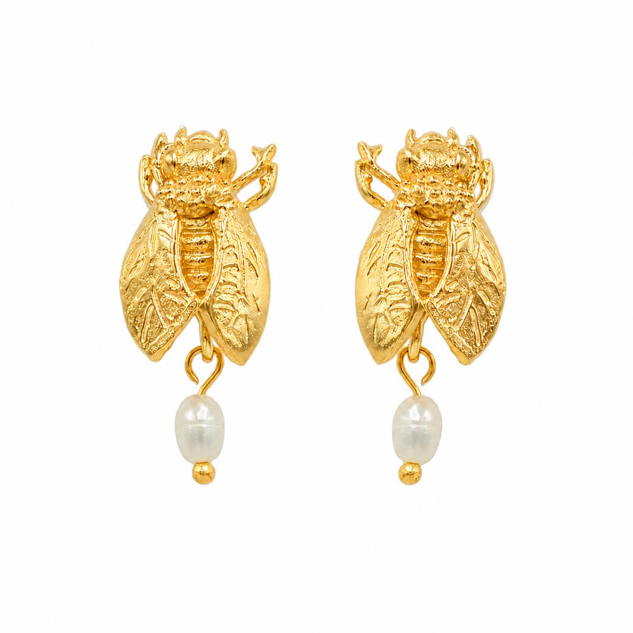 Bee Pearly Küpe